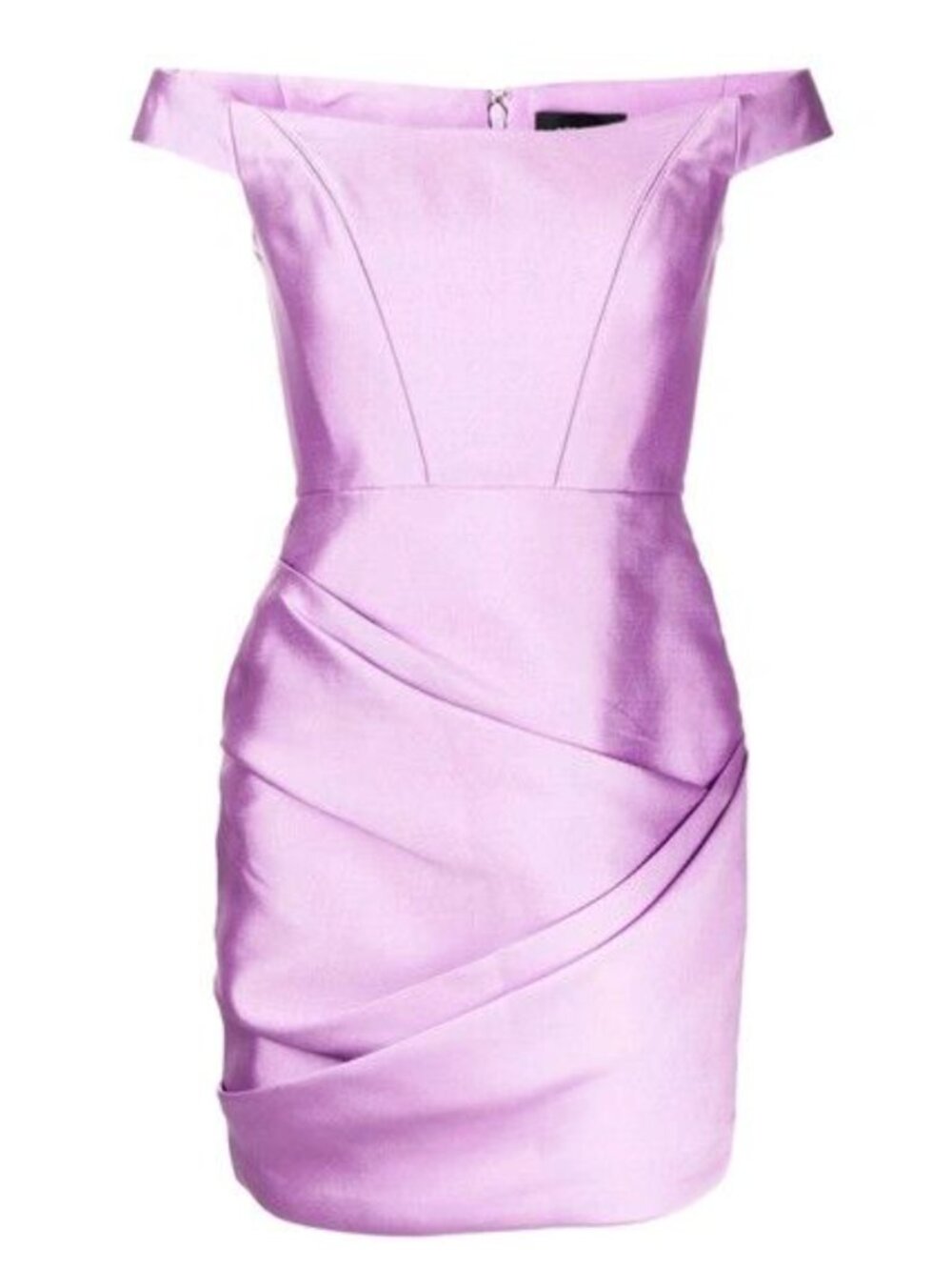 Solace London Verna Mini Dress in Purple US 2